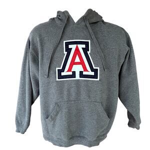 University of Arizona Pullover Collegiate Hoodie Sweatshirt Gray Wildcats Mens S